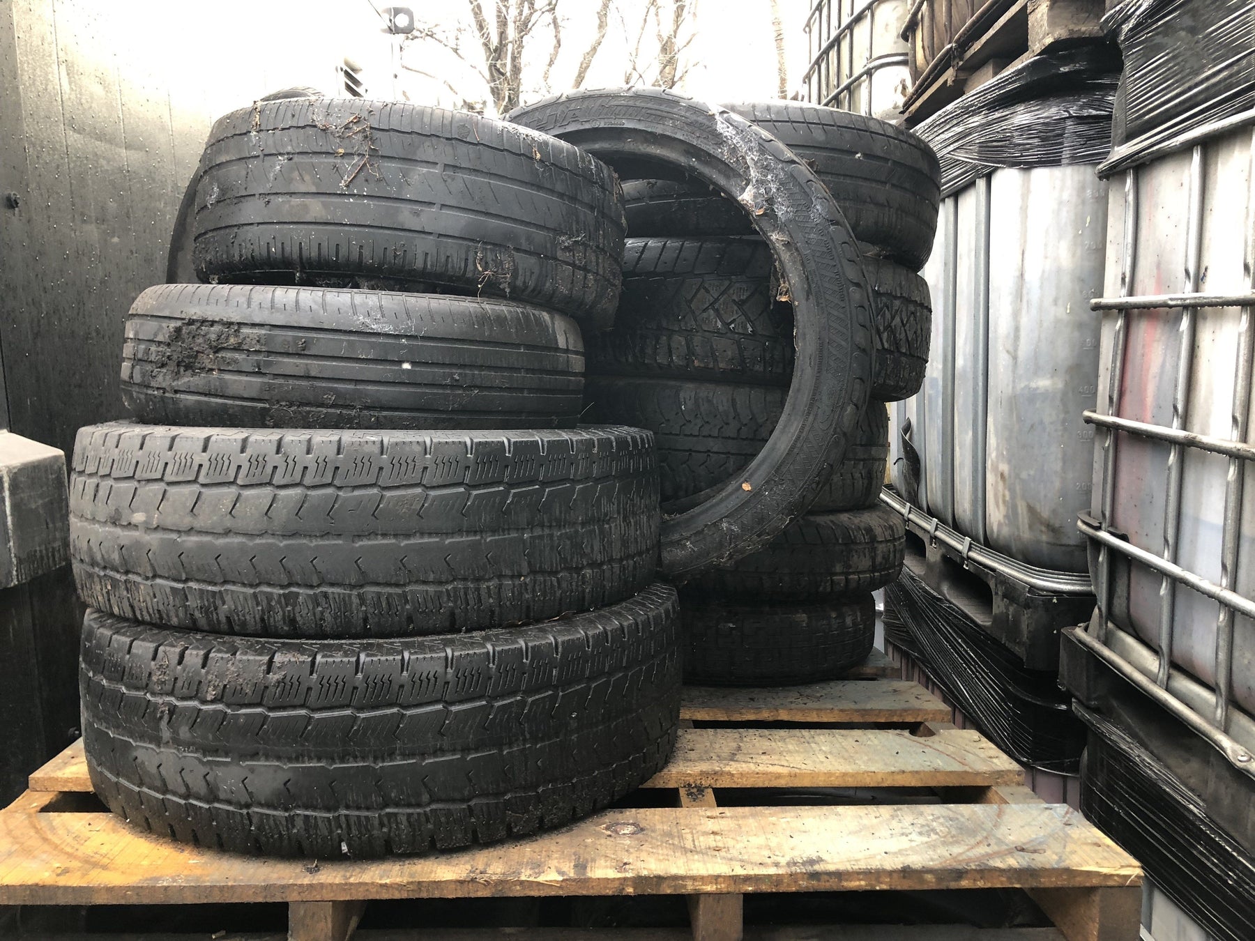 Waste Car Tyres PCWS 